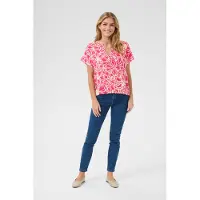 Kaffe Blusa 'KAAno' bege / amora
