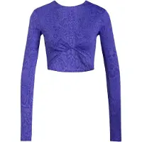 Adidas Camiseta De Manga Comprida Primelift Workout Snake Twist Reversible