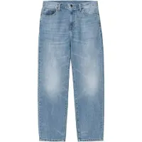 Carhartt WIP - Calças - Aaron Pant Denim Blue Burst Washed para Homem - Tamanho 42 FR - Branco