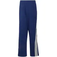 Adidas Calças de desporto 'KIT 3-Stripes Wide' azul escuro / branco