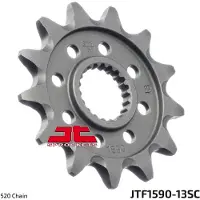 JT Sprockets Pinhao Dianteiro 520 Sc Jtf1590.13sc Steel