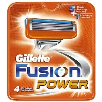 Gillette Fusion Power 4 Lâminas de substituição