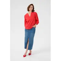 Kaffe Blusa 'Jollia' vermelho