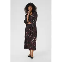 Kaffe Vestido 'KAMille' bege claro / baga / preto