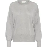 Kaffe Pullover 'KA Ankra' cinzento claro