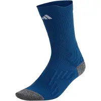 Adidas Meias de desporto 'RUNNING COMFY CREW' genciana / acinzentado / branco