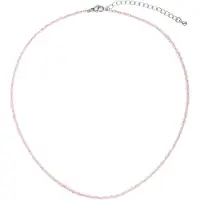 Evolution Group Collana Di Perline Con Veri Opali 42012.3 Opale Rosa — Collana