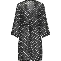 Kaffe Kimono 'KASea' navy / branco