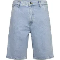 Carhartt WIP - Calções - Single Knee Short Blue para Homem - Tamanho 38 FR - Azul
