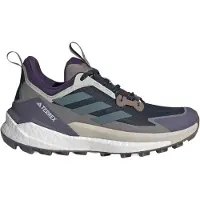 Adidas - Calçado caminhada mulher - Terrex Free Hiker 2 Low W Aurora Ivy/Preloved Teal/Taupe Oxide para Mulher - Tamanho 5 UK - Azul