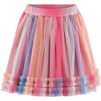 Happy girls Saia mistura de cores
