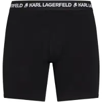 Karl Lagerfeld Boxers cinzento / preto