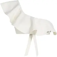 Karl Lagerfeld Top de biquíni creme