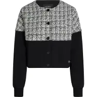 Karl Lagerfeld Casaco de malha cinzento claro