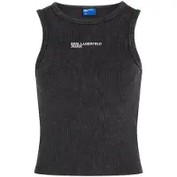 Karl lagerfeld JEANS Top preto / branco