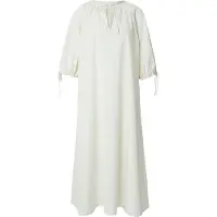 Samsøe & Samsøe Vestido 'Materan' ecru / cinzento