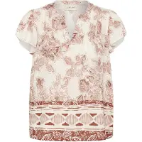 Cream Blusa 'CRJessie' ecru / castanho
