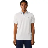Hackett London para homem. HM5600184 Polo H Tape branco (XXL), Casual, Algodão, Manga curta