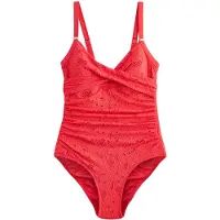 Next Fato de banho modelador vermelho-alaranjado
