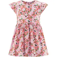 Happy girls Vestido jade / lagosta / cor-de-rosa / branco