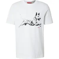 HUGO Camisa 'Dirunn' vermelho / preto / branco
