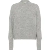 Kaffe Pullover 'KAStary' cinzento claro