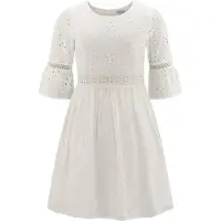 Happy girls Vestido ecru