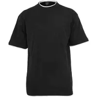 Urban classics Camisa preto / branco