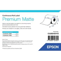 Epson S045418 etiqueta mate premium branca 76mm