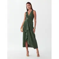 BWLDR Vestido 'Andi' verde escuro