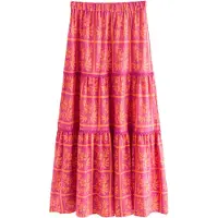 Next Saia laranja escuro / rosa escuro