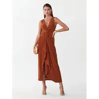 BWLDR Vestido 'Andi' castanho
