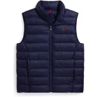 Ralph Lauren para menino. 323B15067002 Colete dobrável acolchoado Colden azul-marinho ((M) 8/9años= 140/149cm), Casual, Nylon reciclado