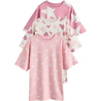 Next Camisola de pijama ecru / cor-de-rosa / rosa claro