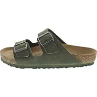 Birkenstock Sapato aberto 'Arizona' caramelo / oliveira / prata