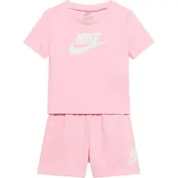 Nike Conjuntos 'CLUB' cor-de-rosa / branco