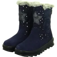 Superfit Bota de neve 'Flavia' índigo / branco
