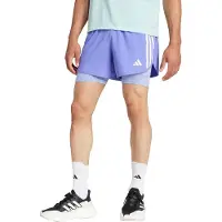 Adidas Calções 2-em-1 3-Stripes Own the Run