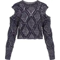 MyMo ROCKS Pullover navy / cinzento