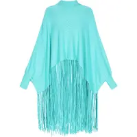 IZIA Pullover oversized turquesa