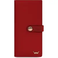 Vuch portafoglio in pelle da donna Verdi Red