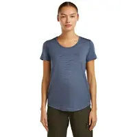 Icebreaker Camiseta De Manga Curta Merino Blend 125 Cool-lite Sphere Scoop
