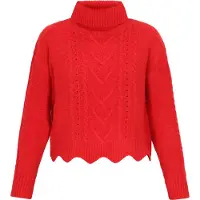 Mymo Pullover vermelho