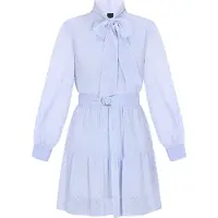 Dreimaster Klassik Vestidos camiseiros azul claro