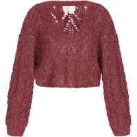 IZIA Pullover borgonha