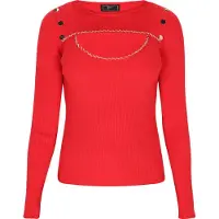 Faina Pullover vermelho