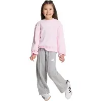 Adidas Conjunto de Moleton com Folhos para Meninas Pequenas