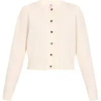 Mymo Casaco de malha 'Young Fashion' offwhite