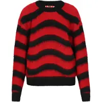 MyMo ROCKS Pullover vermelho / preto