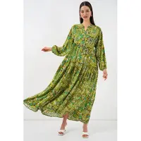 Big Dart Vestido verde